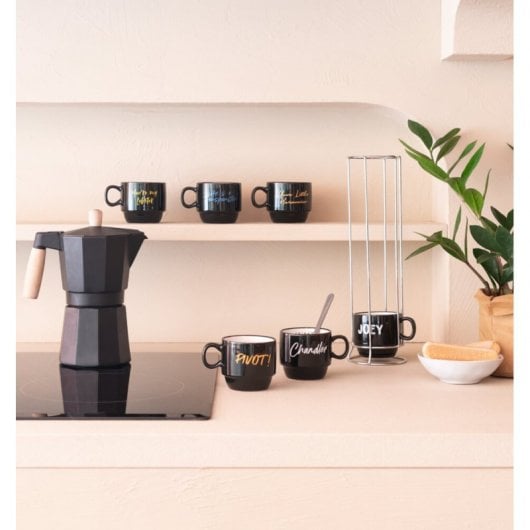 Erik Pack 6 Tazas de Café Friends