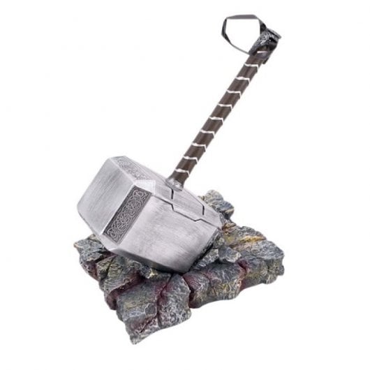 Amont Réplique du Marteau de Thor The Avengers avec Support 44cm