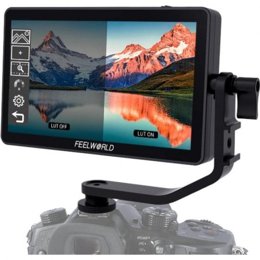 Feelworld F6 Plus V2 Kameramonitor mit 6"-Touchscreen, LUT FullHD