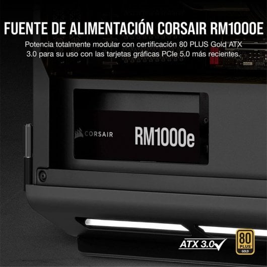 Corsair Serie RMe RM1000e 1000W 80 Plus Oro Modulare