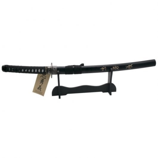 Amont Réplique de l'épée Wakisashi du Dernier Samouraï Courage Duty and Loyalty 79 cm