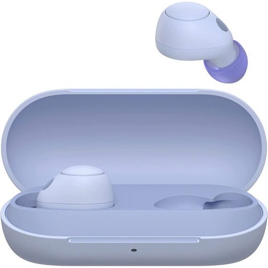 Casque d'écoute sans fil à réduction de bruit Sony WF-C700N Lavande