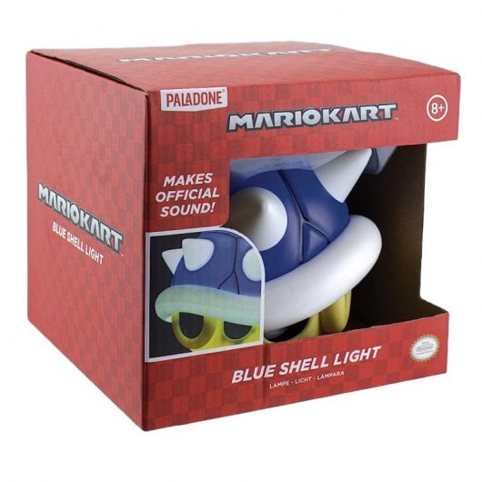 Lâmpada Paladone Blue Shell Mario Kart Nintendo