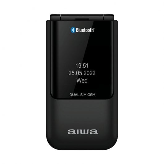 Aiwa FP-24BK Teléfono para Personas Mayores Negro Libre
