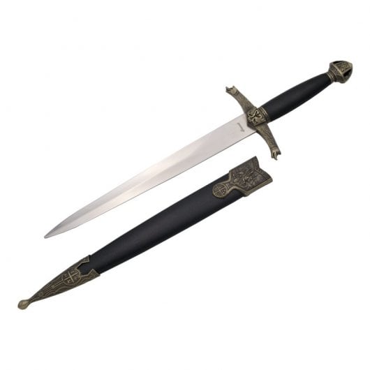 Amont Réplique Dague de Sir Lancelot Chevalier de la Table Ronde 40cm