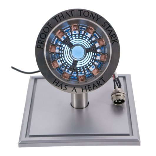 Amont Réplique Coeur Tony Stark Iron Man 19cm