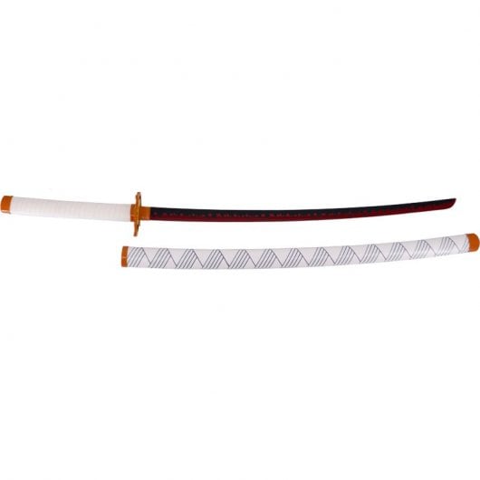 Amont Replica Katana Demon Slayer empunhada por Rengoku Kyoujurou 101 cm