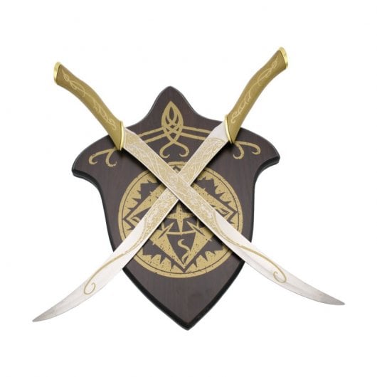 Amont Réplique des épées de Legolas Le Seigneur des Anneaux 56,5 cm