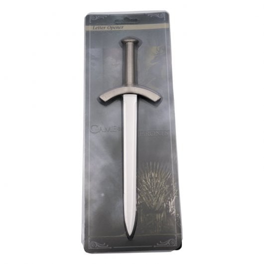 Amont Réplica Robb Stark Abridor de Cartas Game of Thrones 22cm