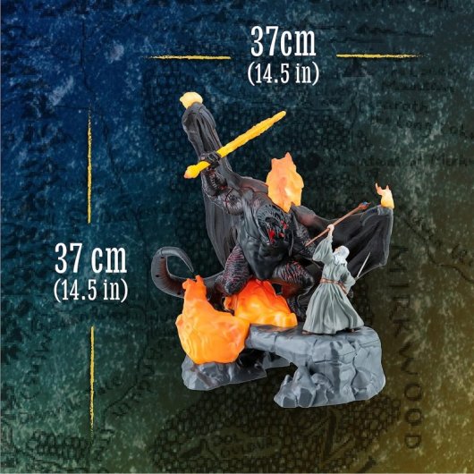Paladone Lamp Balrog gegen Gandalf Der Herr der Ringe