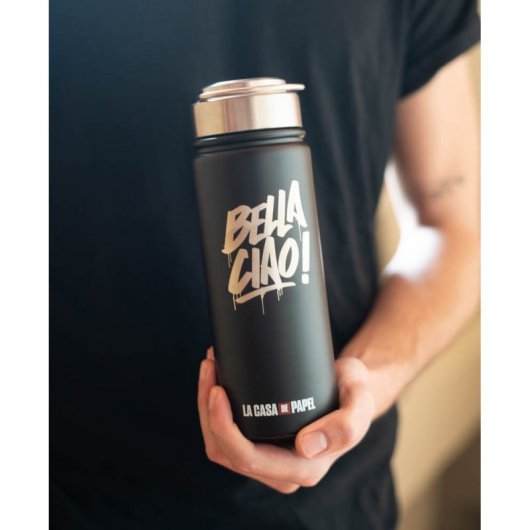 Erik Botella Térmica La Casa de Papel Bella Ciao 500ml Metal