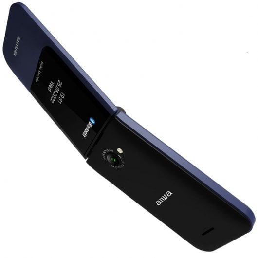 Telefono per anziani Aiwa FP-24BL blu gratuito