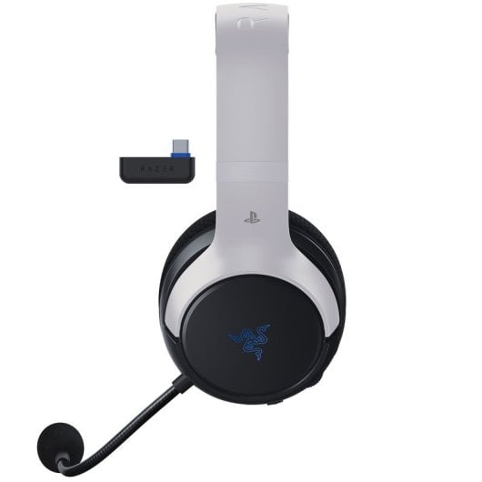 Casque de jeu sans fil Razer Kaira HyperSpeed pour PS4/PS5 Blanc