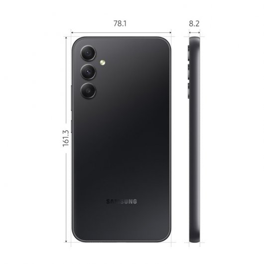 Samsung Galaxy A34 5G 8GB/256GB 6.6'' Preto