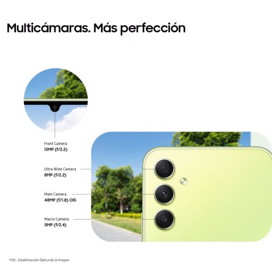 Samsung Galaxy A34 5G 8GB/256GB 6.6'' Preto