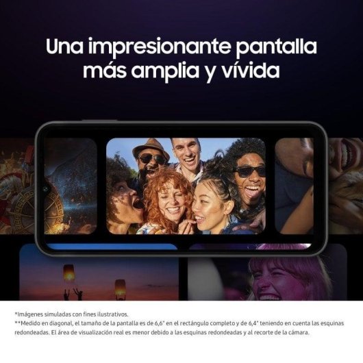 Samsung Galaxy A14 4G 4GB 128GB 6.6" Noir