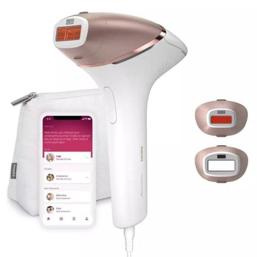 Epilatore Luce Pulsata Philips Lumea Prestige BRI945/00 2 Testine App
