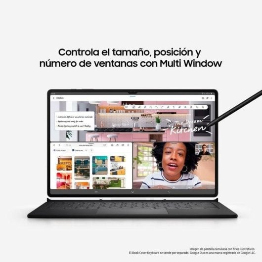 Tablet Samsung Galaxy Tab S8 Plus 5G 12,4" 8GB 128GB Rosa Dorado Stylus Pen