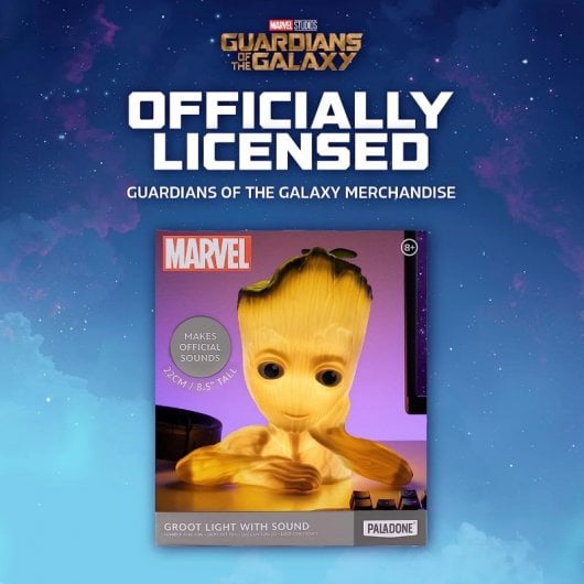 Lampe Paladone avec son Marvel Les Gardiens de la Galaxie Baby Groot