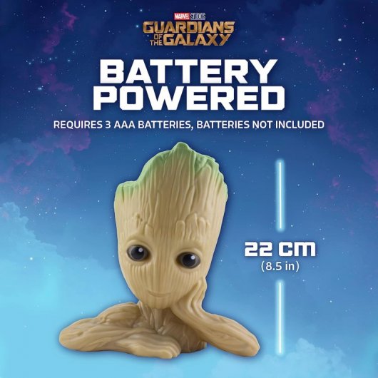 Lampe Paladone avec son Marvel Les Gardiens de la Galaxie Baby Groot