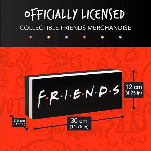 Paladone Lámpara Friends Logo
