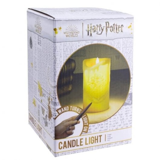 Paladone Lampara Harry Potter Vela Y Varita Control Remoto