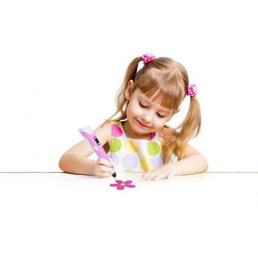 Klack Lápiz de Impresión 3D para Niños Rosa