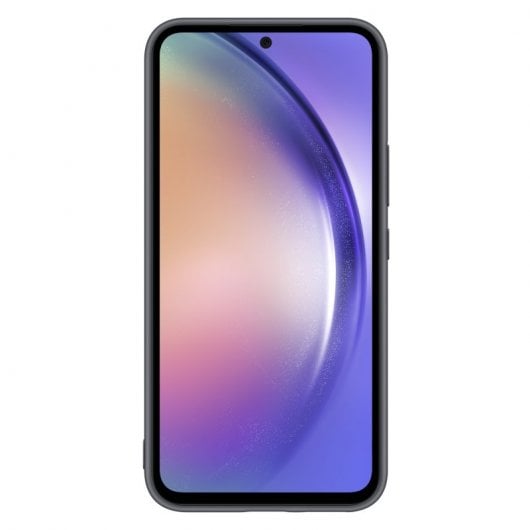 Capa de silicone Samsung Capa preta de silicone para Galaxy A54 5G