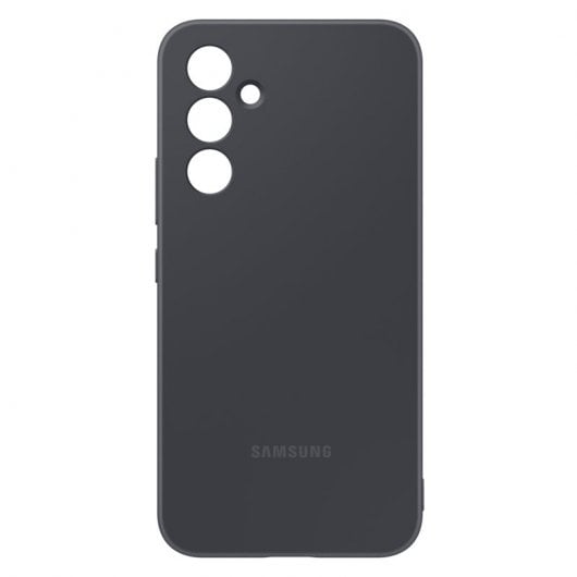 Capa de silicone Samsung Capa preta de silicone para Galaxy A54 5G