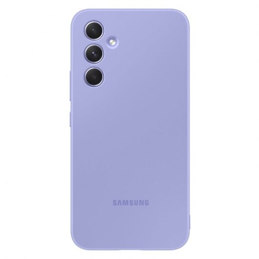 Samsung Silicone Case Violett Silikonhülle für Galaxy A54 5G