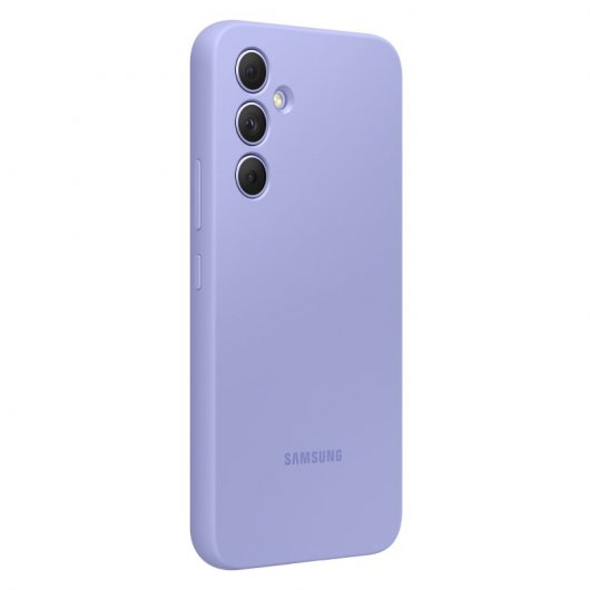 Samsung Silicone Case Violett Silikonhülle für Galaxy A54 5G