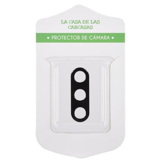 Funda para móvil La Casa de las Carcasas Protector Cámara Metálico Negro para Samsung Note 10 Plus