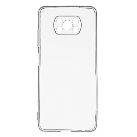 Funda para móvil La Casa de las Carcasas Silicona Transparente Ligera para Xiaomi Poco X3