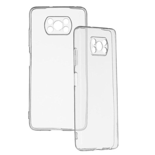Funda para móvil La Casa de las Carcasas Silicona Transparente Ligera para Xiaomi Poco X3