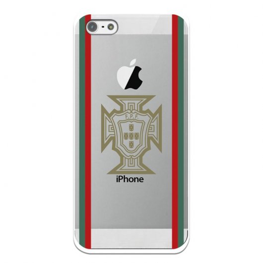 Funda Para Iphone 5 Del Federación Portuguesa De Fútbol Escudo  - Licencia Oficial Federación Portuguesa De Fútbol