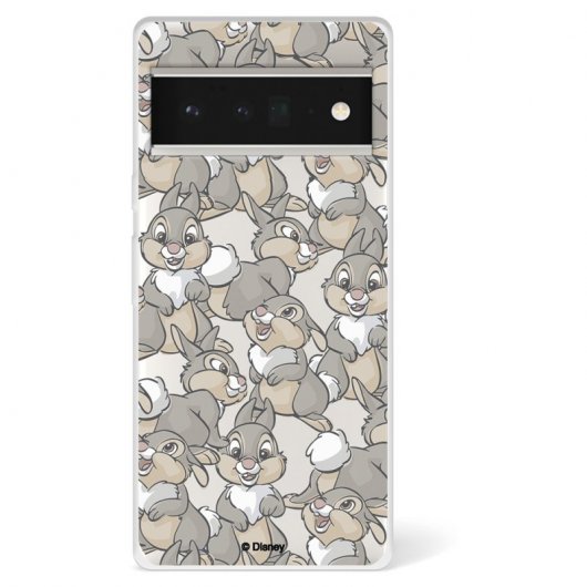 Funda Para Google Pixel 6 Pro Oficial De Disney Tambor Patrones - Bambi