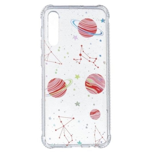 Funda para móvel La Casa de las Carcasas Iridiscente Silicone Leve Transparente para Samsung Galaxy A50