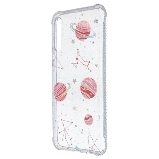 Funda para móvel La Casa de las Carcasas Iridiscente Silicone Leve Transparente para Samsung Galaxy A50