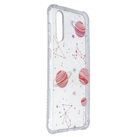 Funda para móvel La Casa de las Carcasas Iridiscente Silicone Leve Transparente para Samsung Galaxy A50