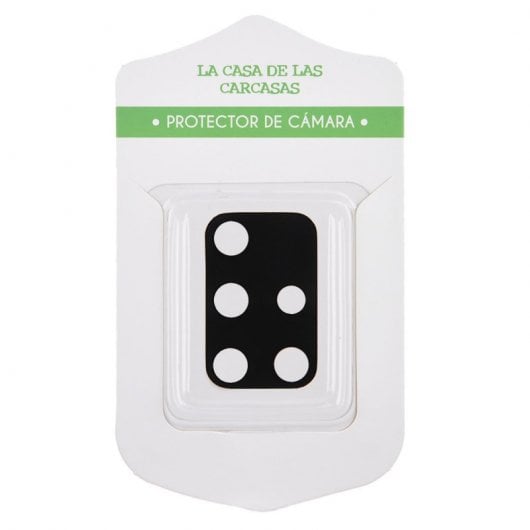 Protector De Cámara Metalizado Para Samsung Galaxy A51 Negro