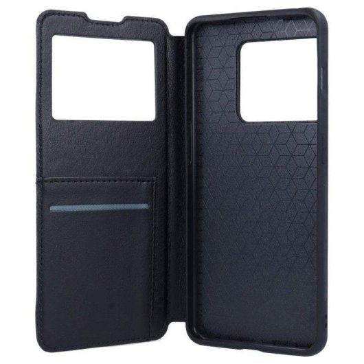 Funda para móvil La Casa de las Carcasas Buch synthetisch ultraleicht schwarz für OnePlus 10 Pro