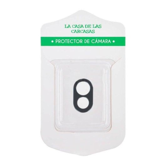 Funda para móvil La Casa de las Carcasas Protector de Cámara Cristal Negro para Xiaomi Mi 11 Lite