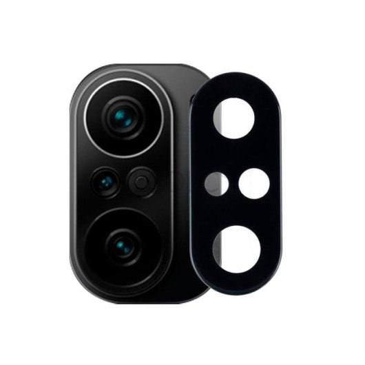 Funda para móvil La Casa de las Carcasas Protector de Cámara Negra para Xiaomi Poco F3