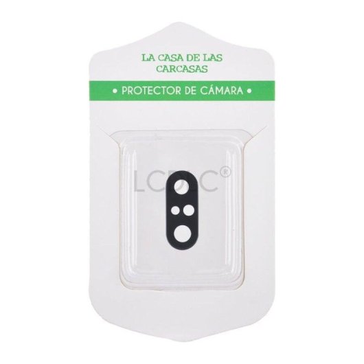 Funda para móvil La Casa de las Carcasas Protector de Cámara Negra para Xiaomi Poco F3