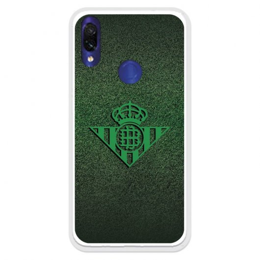 Funda Para Vivo Y22s Del Real Betis Balompié Escudo Verde Fondo Trama Licencia Oficial Real Betis Balompie