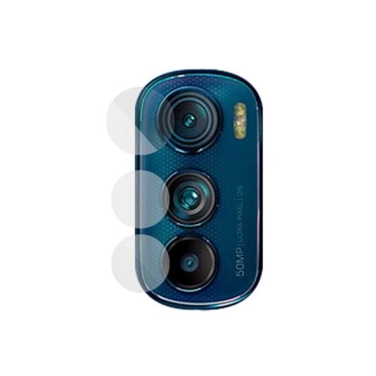 Protector de Cámara Cristal Ajuste Preciso Ultrafino Transparente para Motorola Edge 30 Pro
