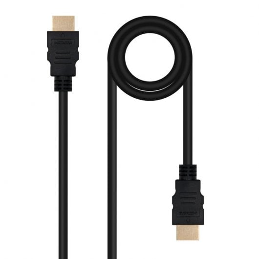 Nanocabo HDMI Cabo V2.0 4K 60Hz 18Gbps Macho/Macho 2m Preto
