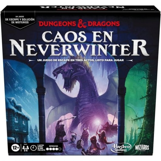 Hasbro Dragones y Mazmorras: Caos en Neverwinter Juego de Mesa