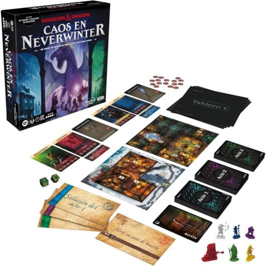 Hasbro Dragones y Mazmorras: Caos en Neverwinter Juego de Mesa