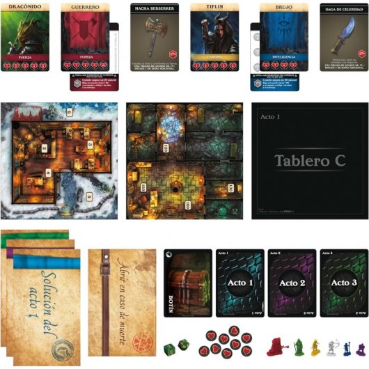 Hasbro Dragones y Mazmorras: Caos en Neverwinter Juego de Mesa